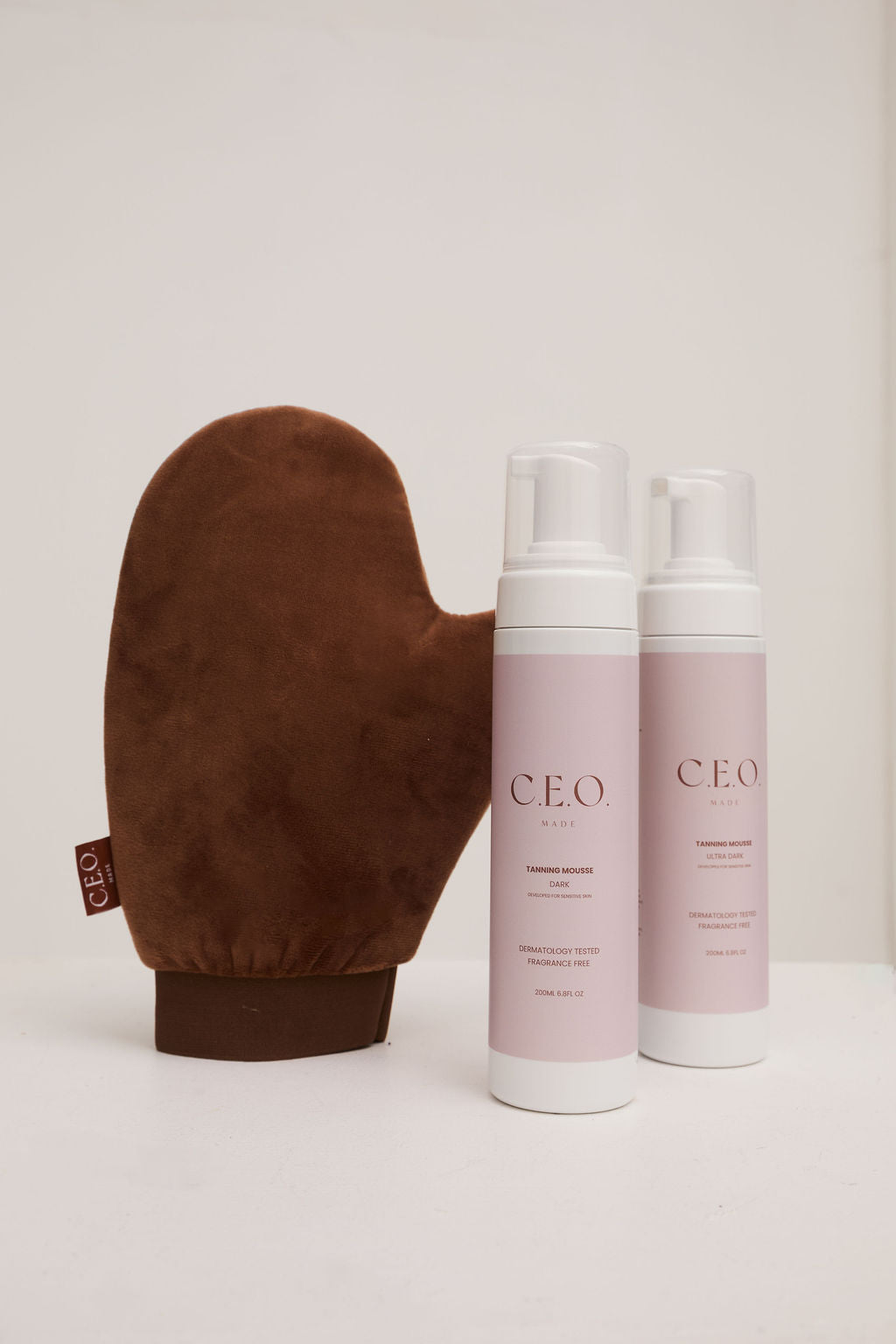 CEO Made Velvet Tanning Mitt